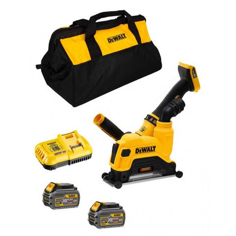 Dewalt kit dcg4610t2 (dcg414 dwe46225 2 x 6,0 ah dcb118 sac)