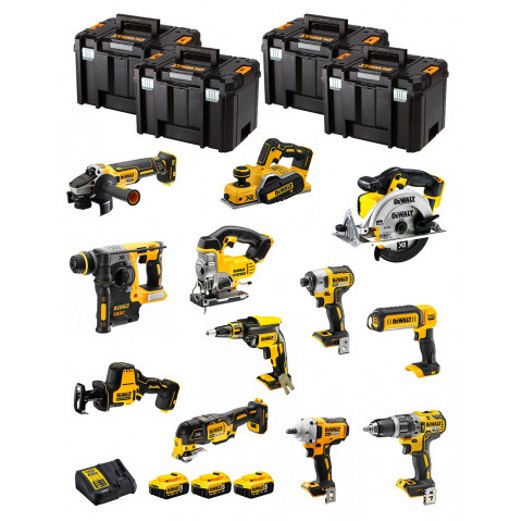 Dewalt kit dwk1200t (dcd796+dch273+dcg405+dcf887+dcf894+dcs331+dcs391+ dcs355+dcp580+dcs369+dcl050+dcf620+3x5,0ah+dcb115)