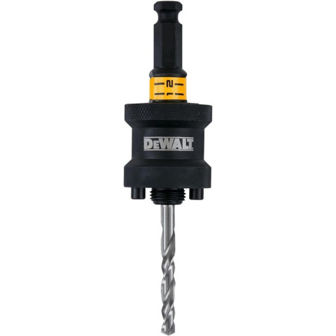 Mandrin à changement rapide pour scie cloche - Ø 13 mm 32-210 mm - DEWALT - DT20625-QZ