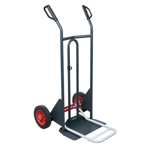Diables DBA poignées à garde bavette mixte 350 kg - Type de roues au choix