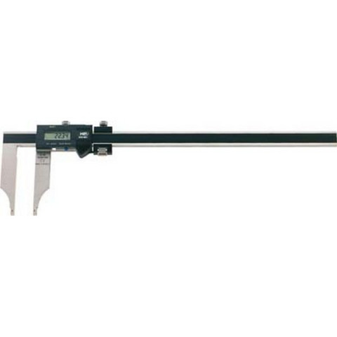 DIGI-MET® sans pointes, avec réglage fin, Plage de mesure : 300 mm, Long. des becs 90 mm