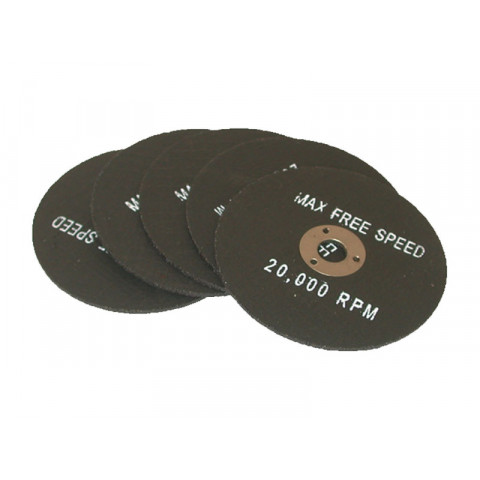 Lot de 5 disques à tronçonner Ø75mm LACME 344900