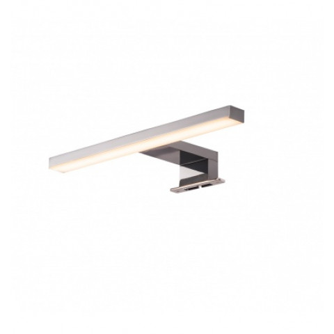 Dorisa led, luminaire de miroir, chrome, led 5,2w 4000k, ip44