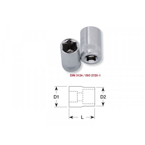 Douille 1/4" 9 mm KRAFTWERK 100090