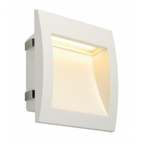 Downunder out led l, encastré mural blanc, led 0,96w 3000k 155lm