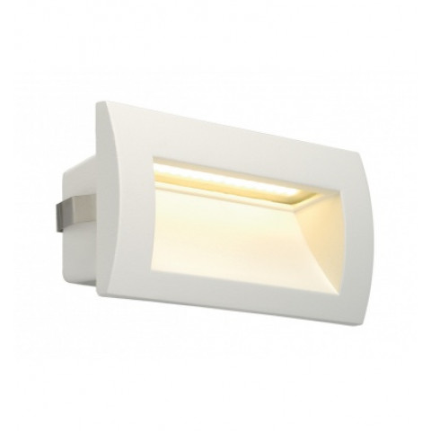 Downunder out led m, encastré mural blanc, led 0,96w 3000k