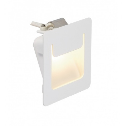 Downunder pur 80 encastré, carré, blanc, 3,6w led 3000k, 80x80mm