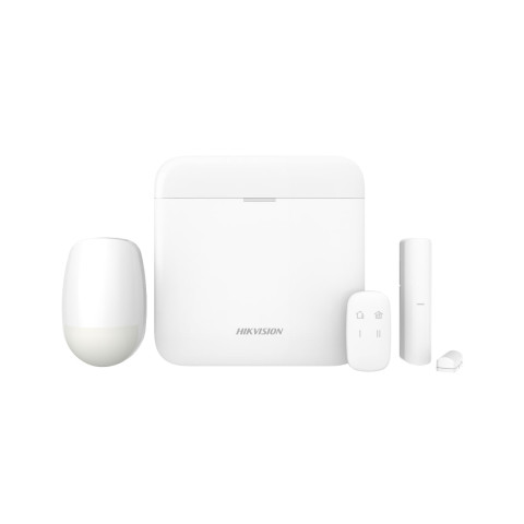 Kit alarme sans fil wifi/gprs  avec centrale 64 zones - ds-pwa64-kit-we hikvision ax pro