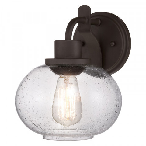 Applique trilogy, bronze antique, 1 ampoule