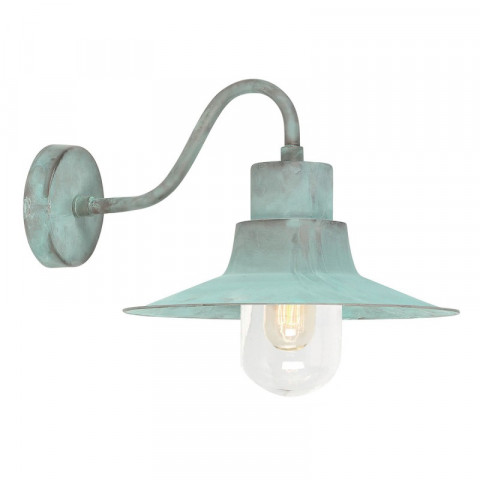 Applique sheldon, vert de gris