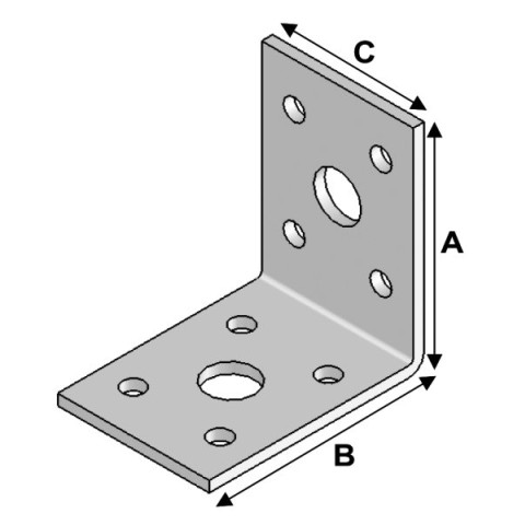 Equerre 50x50x40x2,5 Alsafix - EA05050325