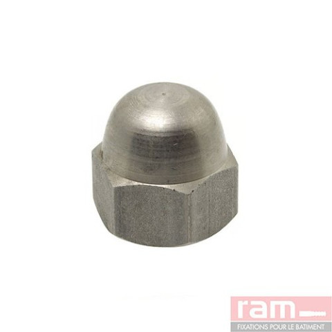 Boite de 200 écrous borgnes Inox D6 - 93690