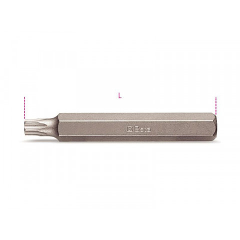 Embout pour vis Torx T40 L75 mm 867TX/L BETA 008670465