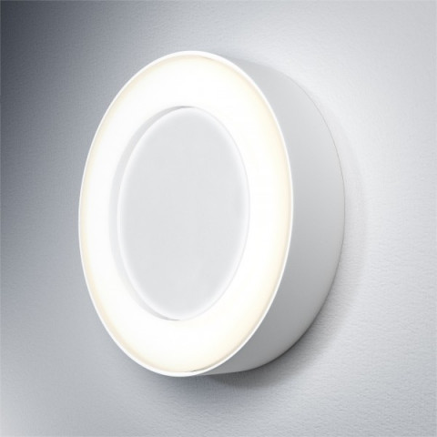 Endura style applique extérieure 13 watt ring - finition - blanc
