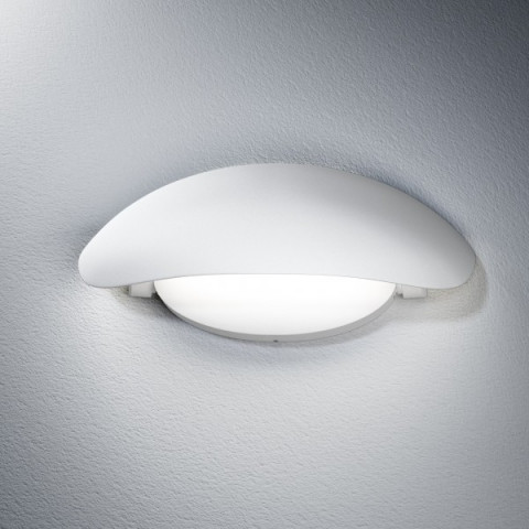 Endura style cover ovale applique extérieure 12 watt - finition - blanc