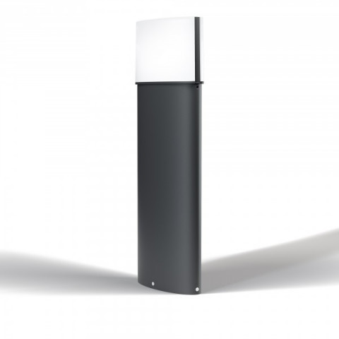 Endura style elyptique borne extérieure 13 watt elyptique 50 cm gris