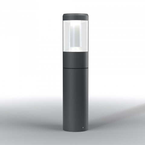 Endura style lanterne borne extérieure 12 watt 50cm gris