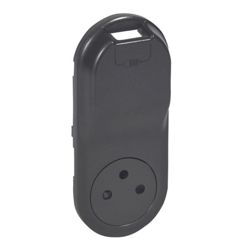 Enjoliveur céliane pour prise de courant 2p+t surface et chargeur usb semi encastré finition graphite (067916)