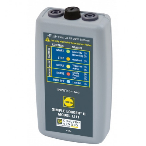 Enregistreur numérique 1 voie logger l111