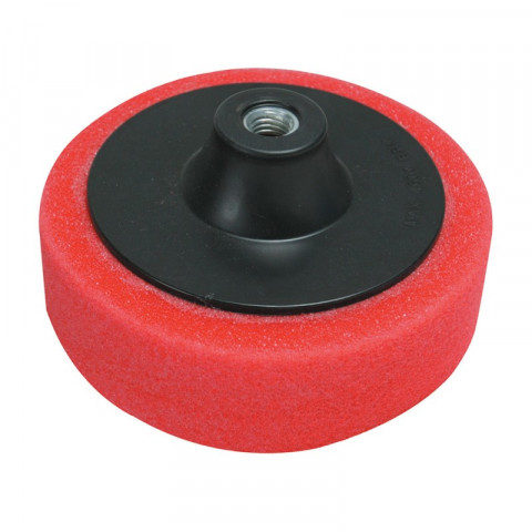 Éponge de polissage M14 - Ultra-douce rouge, 150 mm