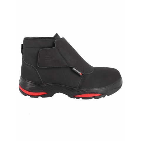 Chaussure de sécurité singer haute - cuir nubuck - s3 src hro etna