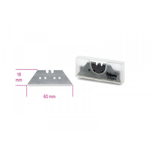 Etui 10 lames de cutter longues 1772rl/2 beta 017720017