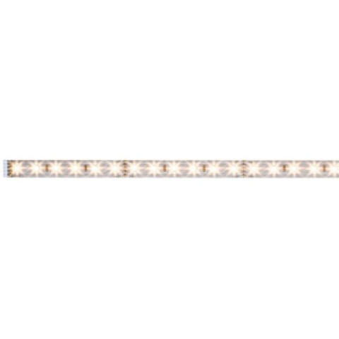 Extension ruban maxled 500 1m blanc chaud 7w 24v argent 2700k