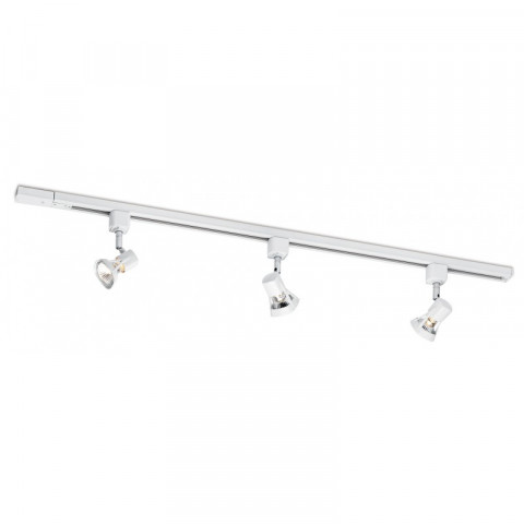 Plafonnier mains voltage track pack , blanc