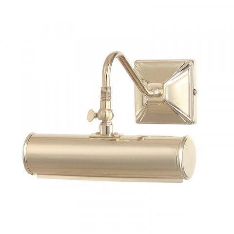 Applique picture light, laiton poli, 19 cm