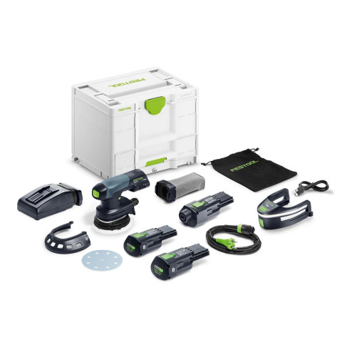 Ponceuse excentrique sans fil ETSC 125 3.0 I-SET - FESTOOL - systainer - 578857