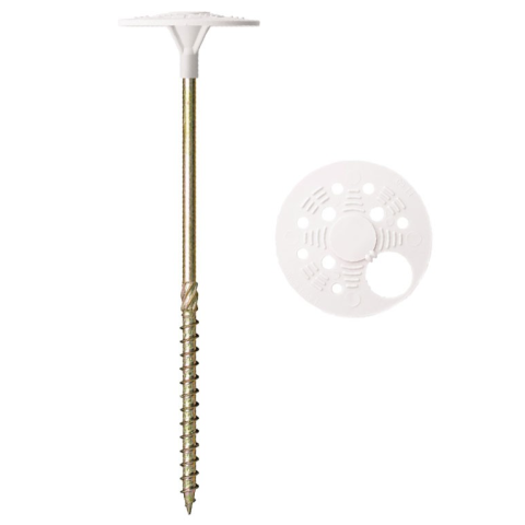 Carton de 100 Rosaces plastique Ø60 mm SCELL IT pour vis à bois - FI60
