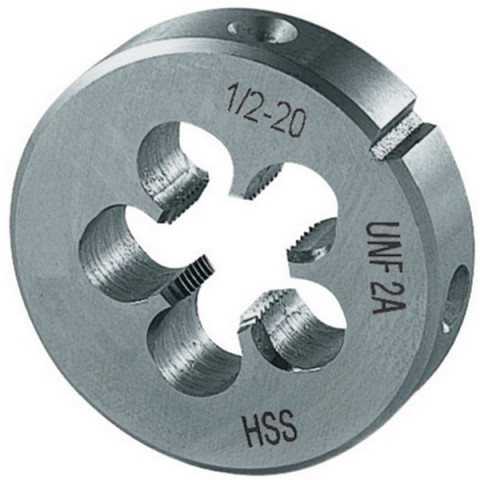 Filière, UNF, Filetage : UNF 3/4-16 pouces, Filets par 16 pouces, Ø extérieur x hauteur 45 x 14 mm