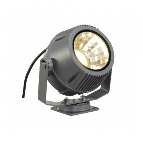 Flac beam led projecteur, gris foncé, 3000lm, 3000k