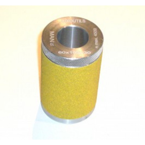 Cylindre de poncage 60 mm hauteur 100 mm pour toupie 30 mm
