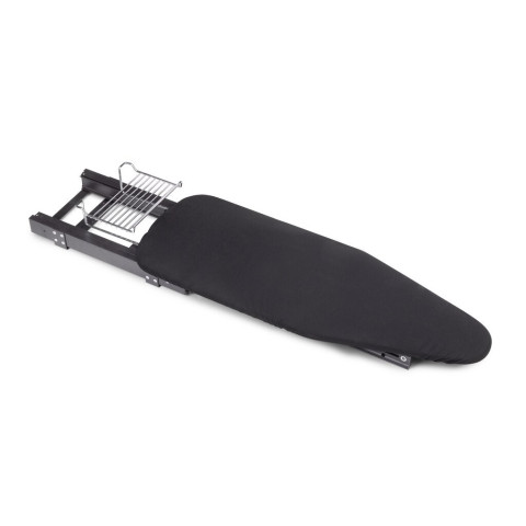 Planche à repasser pliante et planche à repasser coulissante pour meubles. Modèle : Iron Alu, Aluminium, Gris Anthracite