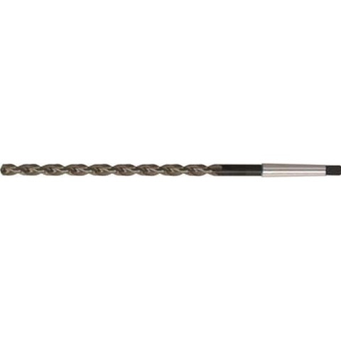 Foret hélicoïdal à queue cône morse - extra-long, en acier à coupe rapide, type TF, DIN 1870, profil rectifié, Ø h8 : 22,0 mm, Long. totale 405 mm