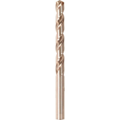 Foret hélicoïdal avec queue cylindrique courte, en acier à coupe rapide à 5 % de cobalt, type Ti, DIN 338, surface sans revêtement, Ø h8 : 9,00 mm