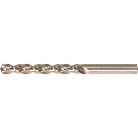Foret hélicoïdal avec queue cylindrique, en acier à coupe rapide à 5 % de cobalt, type VA, DIN 338, surface sans revêtement, Ø h8 : 5,80 mm