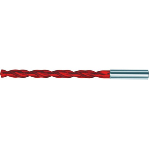 Foret hélicoïdal en carbure monobloc, SuperLine 12 x D, type RT 100, Ø m7 : 6,90 mm, Long. totale 146 mm, Long. hélice 108 mm, Ø queue h6 : 8 mm