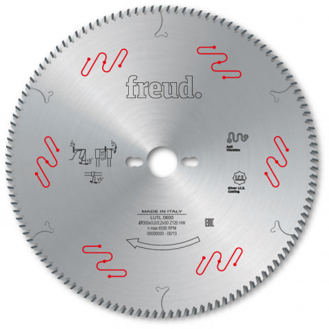 Lame pour encadreuse et corniches freud - ø250 3/2,2 al30 z100 ba - f03fs04690 -lu1l 0100