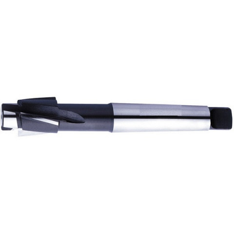 Fraise à lamer à queue Cône Morse, ajustement FIN, pour trou débouchant, Pour filetage : M16, Ø de fraise 26 mm, Ø du tenon 17 mm