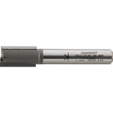 Fraise à rainurer, outil à bois, lame de perçage équipée pour outil à bois, Ø : 16 mm, Long. utile 20 mm, Long. totale 70 mm