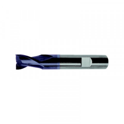 Fraise cylindrique courte, type N, en carbure monobloc, 6535-HB, surface recouverte de TiAIN, Ø d1 - h10 : 10,0 mm, Long. totale l1 66 mm
