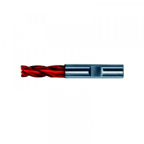 Fraise cylindrique longue, 4 dents, 30°, en carbure monobloc, Fire, Ø d1 - h10 : 3,0 mm, Long. totale l1 57 mm, Long. coupe l2 8 mm