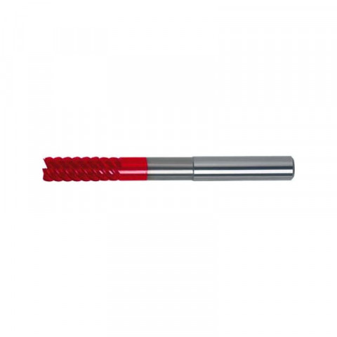 Fraise torique carbure monobloc extra longue, UF, 6 dents, Ø d1 - h10 : 12,0 mm, Long. totale l1 150 mm, Long. coupe l2 26 mm