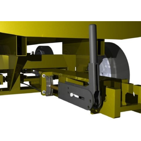 Frein de parc sur roues pneumatiques pour remorques 3T - 872000422