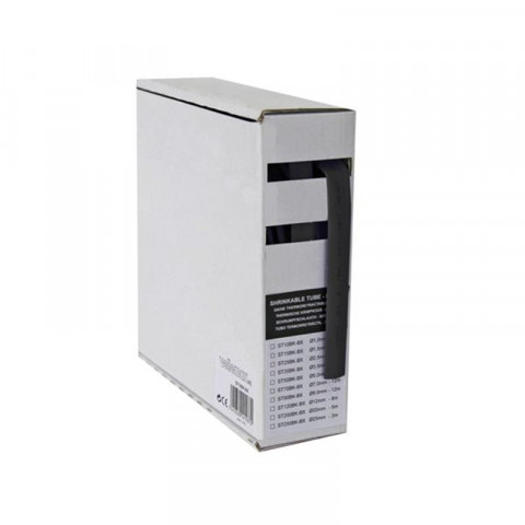 Gaine Thermorétractable 2:1 - 1.0Mm - Noir - 15M