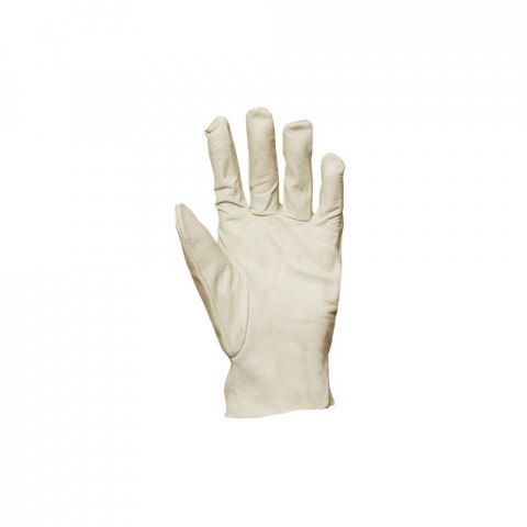 Gants de travail cuir d'agneau eurotechnique 2310 (lot de 10 paires de gants) - Taille au choix