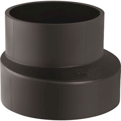Réduction excentrique PE courte GEBERIT D.125 x 110 mm - 368.586.16.1