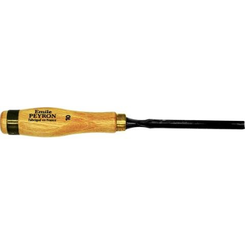 Gouge de sculpteur - 30 mm - Manche bois - Emile Peyron - 112T30
